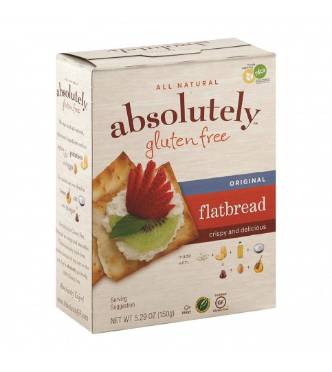 Absolutely Gluten Free Original Flatbread, 5.29-Ounce (12 Pack)