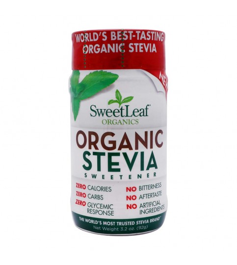 SweetLeaf Organic Stevia Sweetener Shaker (1x3.2 OZ) SweetLeaf Organic Stevia Sweetener Shaker (1x3.2 OZ)