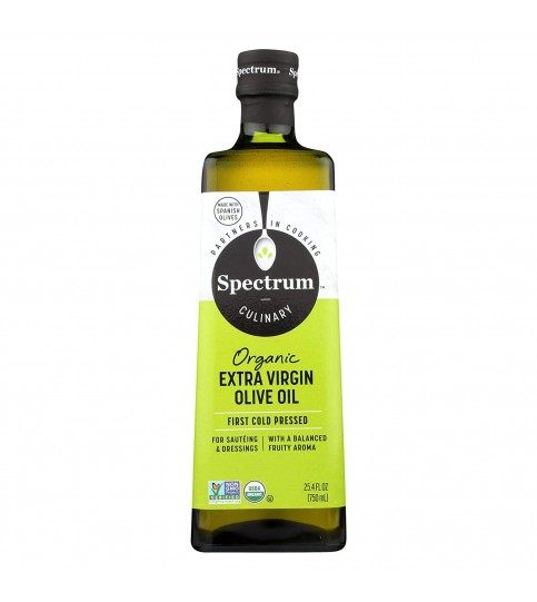 Spectrum Naturals Unrefined Extra Virgin Olive Oil (6x25.4 Oz)