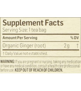 Alvita Ginger Root Tea (1x24BAG )