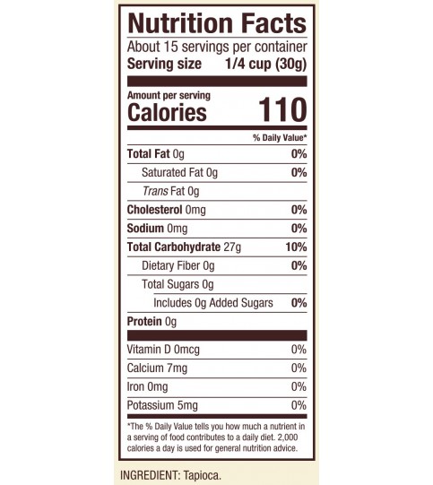 Bob's Red Mill Tapioca Flour (1x25LB ) Bob's Red Mill Tapioca Flour (1x25LB )