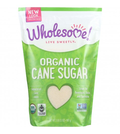 Wholesome Sweeteners Milled Unrefined Sugar (12x2 LB) Wholesome Sweeteners Milled Unrefined Sugar (12x2 LB)