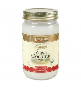 Spectrum Naturals Unrefined Coconut Oil (12x14 Oz)