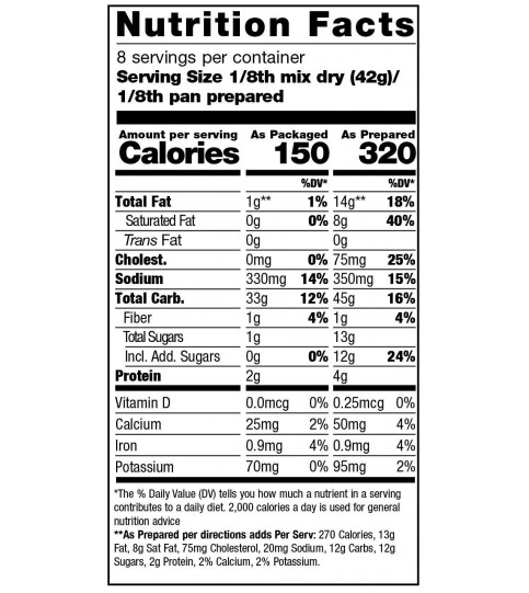 Pamela's Corn Bread & Muffin Mix (6x12 Oz) Pamela's Corn Bread & Muffin Mix (6x12 Oz)