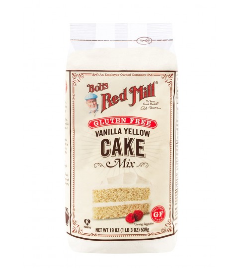 Bob's Red Mill G/F Vanilla Cake Mx (4x19OZ ) Bob's Red Mill G/F Vanilla Cake Mx (4x19OZ )