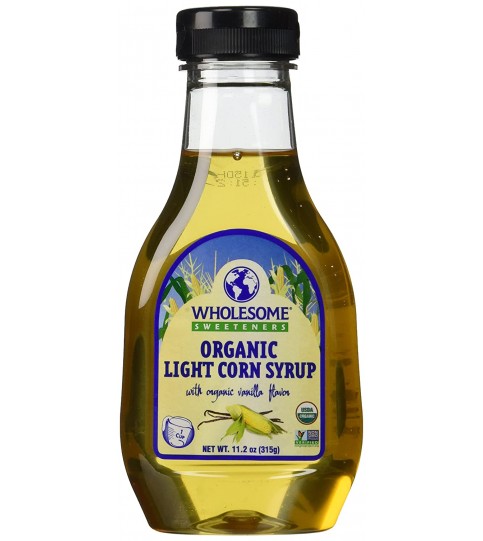 Wholesome Sweeteners Organic Light Corn Syrup Sweetener (6x11.2Oz) Wholesome Sweeteners Organic Light Corn Syrup Sweetener (6x11.2Oz)