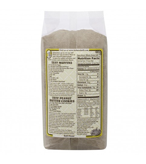 Bob's Red Mill Teff Flour (4x24 OZ) Bob's Red Mill Teff Flour (4x24 OZ)