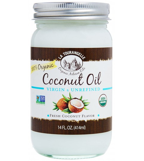 La Tourangelle Unrefined Coconut Oil (6x14 OZ)