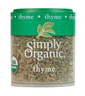 Simply Organic Mini Thyme Leaf (6x.28 Oz) Simply Organic Mini Thyme Leaf (6x.28 Oz)