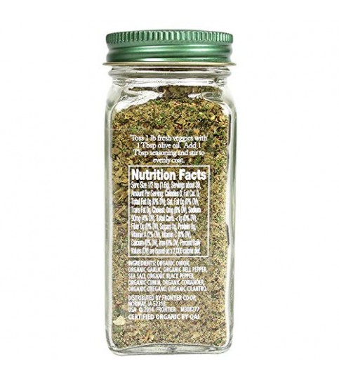 Simply Organic Og2 Grilling Seasoning Vegetable (6x2.2Oz)