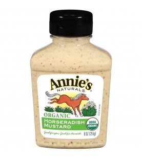 Annie's Naturals Horseradish Mustard (12x9 Oz)
