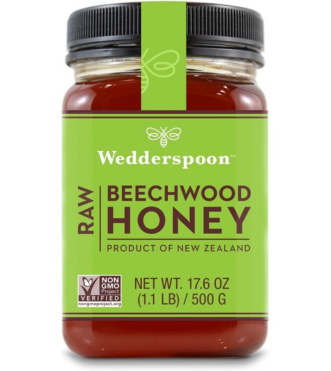 Wedderspoon Honey Beechwood 100 Percent Raw 17.6 oz