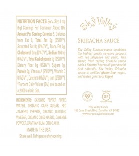Organicville Sriracha Sauce (6x18.5OZ )