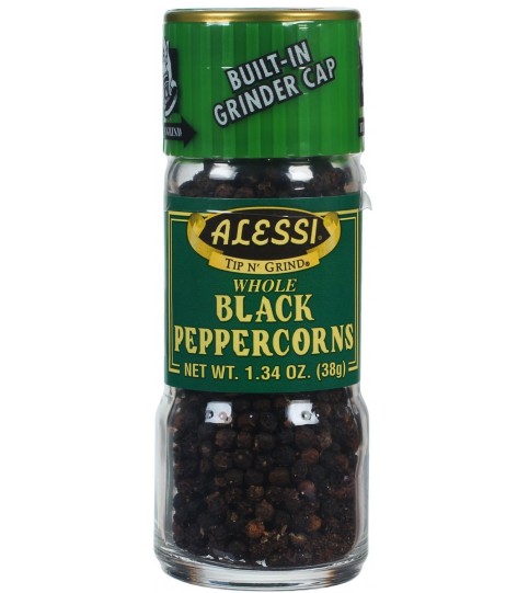Alessi Black Peppercorn Grinder (6x1.34OZ )