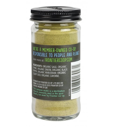 Frontier Herb Organic Poultry Seasoning (1x1.2 Oz) Frontier Herb Organic Poultry Seasoning (1x1.2 Oz)