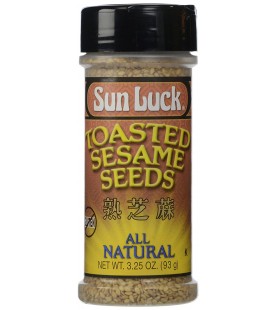 Sun Luck Sesame Seeds Toasted (12x3.25 OZ)