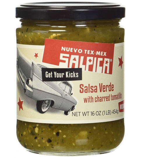 Salpica Salpica Salsa Verde Med (6X16 OZ)