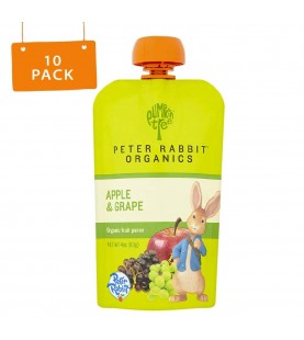 Peter Rabbit Organics Fruit SqueezeApple And Grape (10x4Oz)