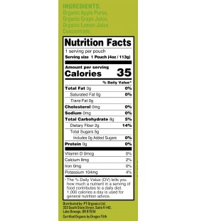 Peter Rabbit Organics Fruit SqueezeApple And Grape (10x4Oz)