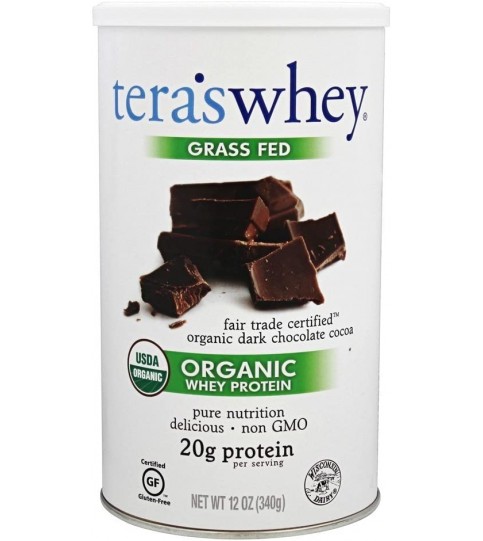 Tera's Whey Organic Dark Chocolate Whey Protein (1x12Oz) Tera's Whey Organic Dark Chocolate Whey Protein (1x12Oz)