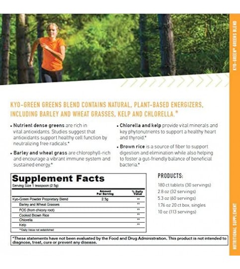 Kyolic Kyo-Green Energy Powdered Drink Mix (1x5.3 OZ) Kyolic Kyo-Green Energy Powdered Drink Mix (1x5.3 OZ)