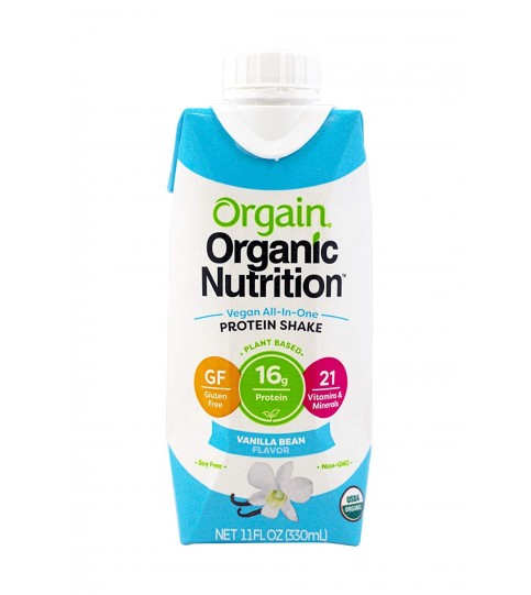 Orgain Sweet Vanilla Bean, Vegan (12X11 OZ) Orgain Sweet Vanilla Bean, Vegan (12X11 OZ)