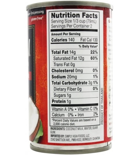 Thai Kitchen Coconut Milk (24x5.5 Oz) Thai Kitchen Coconut Milk (24x5.5 Oz)