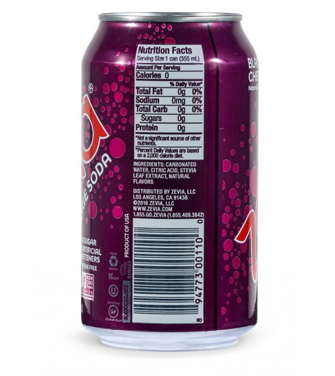Zevia Nat Black Chry Soda (12x16OZ ) Zevia Nat Black Chry Soda (12x16OZ )