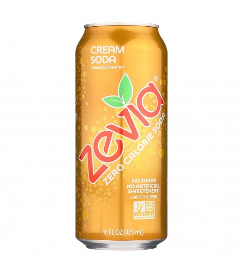 Zevia Natural Creme Soda (12x16OZ ) Zevia Natural Creme Soda (12x16OZ )