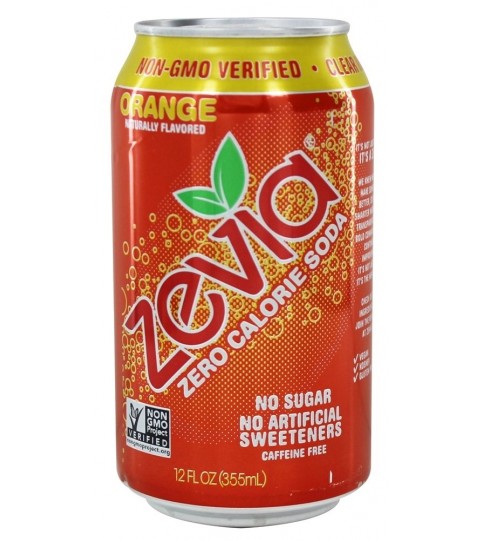 Zevia Natural Orange Diet Soda (4x6x12 Oz) Zevia Natural Orange Diet Soda (4x6x12 Oz)