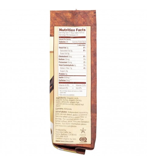 Teeccino Van Nut Snglsrv (1x10BAG) Teeccino Van Nut Snglsrv (1x10BAG)