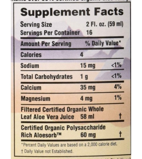 Lily Of The Desert Whole Leaf Aloe Vera Juice No Presv (1x32 Oz) Lily Of The Desert Whole Leaf Aloe Vera Juice No Presv (1x32 Oz)