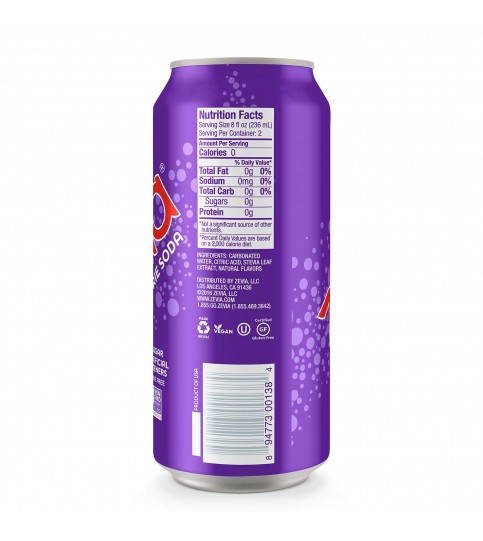 Zevia Nat Grape Soda (12x16OZ ) Zevia Nat Grape Soda (12x16OZ )