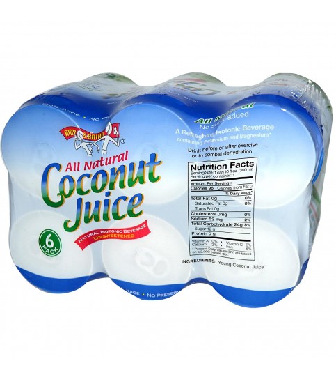 Amy & Brian Coconut Juice (4x6Pack ) Amy & Brian Coconut Juice (4x6Pack )