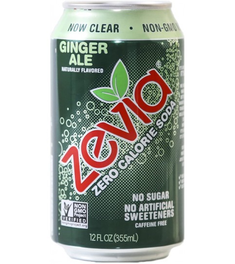 Zevia Natural Ginger Ale Diet Soda (4x6x12 Oz) Zevia Natural Ginger Ale Diet Soda (4x6x12 Oz)