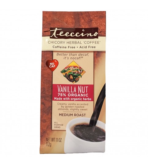 Teeccino Vanilla Nut Herbal Coffee (6x11 Oz) Teeccino Vanilla Nut Herbal Coffee (6x11 Oz)