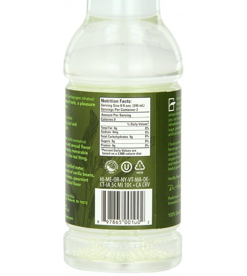 Ayala Lemongrass Mint Vanilla Herbal Water (12x16 Oz) Ayala Lemongrass Mint Vanilla Herbal Water (12x16 Oz)