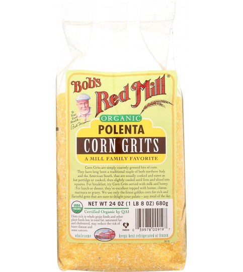Bob's Red Mill Corn Grits Polenta (1x25LB ) Bob's Red Mill Corn Grits Polenta (1x25LB )