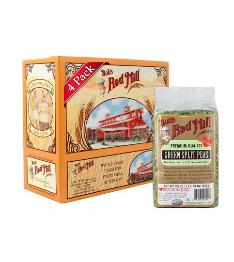 Bob's Red Mill Green Split Peas, 29-ounce (Pack of 4) Bob's Red Mill Green Split Peas, 29-ounce (Pack of 4)