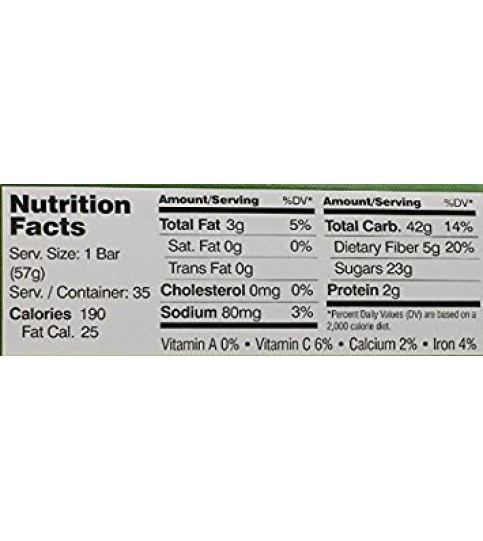 Betty Lou's Blueberry Fruit Bars (12x2 Oz) Betty Lou's Blueberry Fruit Bars (12x2 Oz)