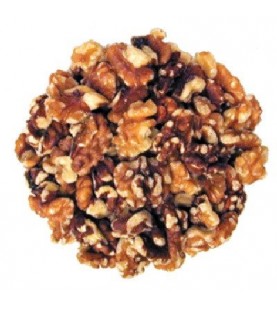 Nuts Shelled Walnuts Hlvs/Pcs (1x25LB )