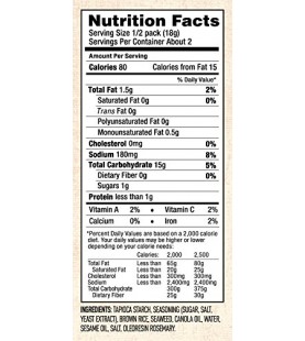 Annie Chun's Seaweed Crisps Original (10x1.27 OZ)