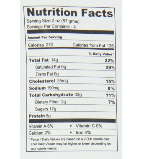 Wow Baking Peanut Butter Cookie (12x8 Oz) Wow Baking Peanut Butter Cookie (12x8 Oz)