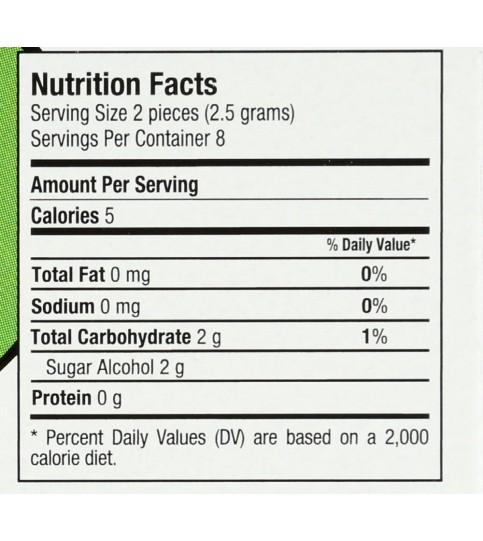 Glee Gum Lemon Lime, Sugar Free (12x15 PC) Glee Gum Lemon Lime, Sugar Free (12x15 PC)