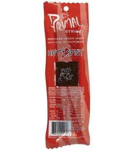 Primal Hot & Spicy Meatless Jerky (24x1 Oz)
