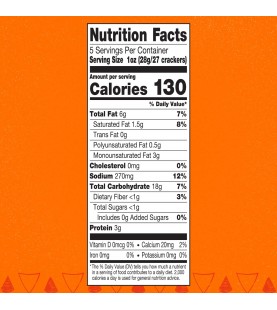 Late July Bite Size Cheddar Cheese Sack (4x8x1 Oz)