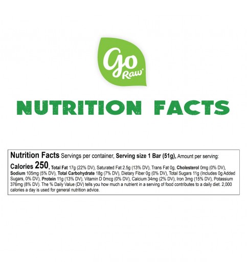 Go Raw Organic Live Pumpkin Bar (20x1.8 OZ) Go Raw Organic Live Pumpkin Bar (20x1.8 OZ)