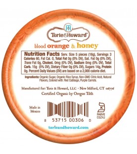 Torrie & Howard Orng/Honey Hrd Cdy (8x2OZ )