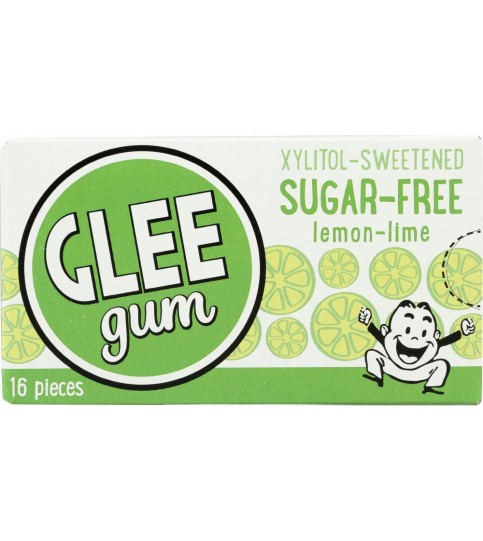 Glee Gum Lemon Lime, Sugar Free (12x15 PC) Glee Gum Lemon Lime, Sugar Free (12x15 PC)