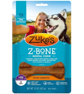 Zuke's Lrg C Dntl Chew (18x2.5OZ )